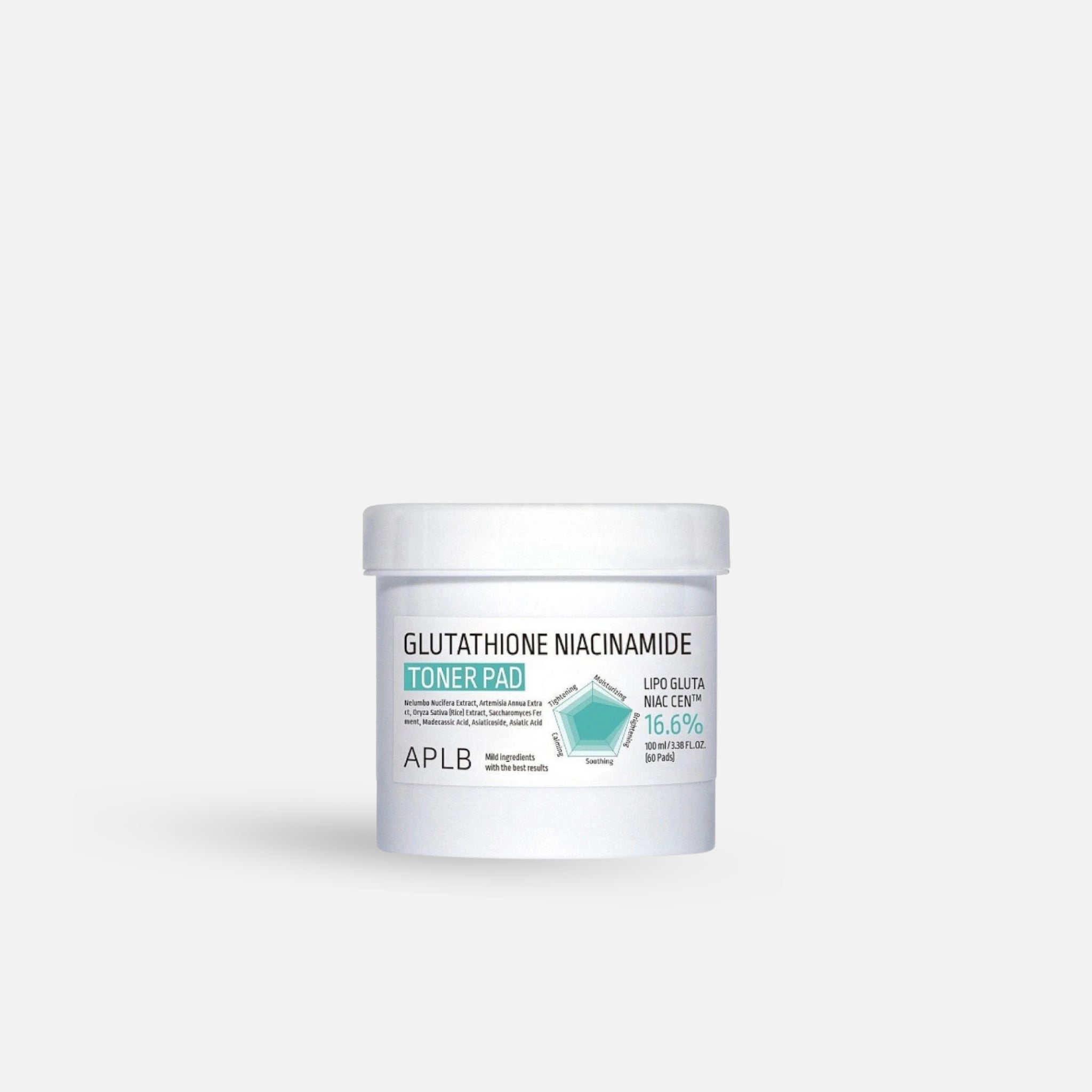 glutathione pads APLB Glutathione Niacinamide Toner Pads main image 0