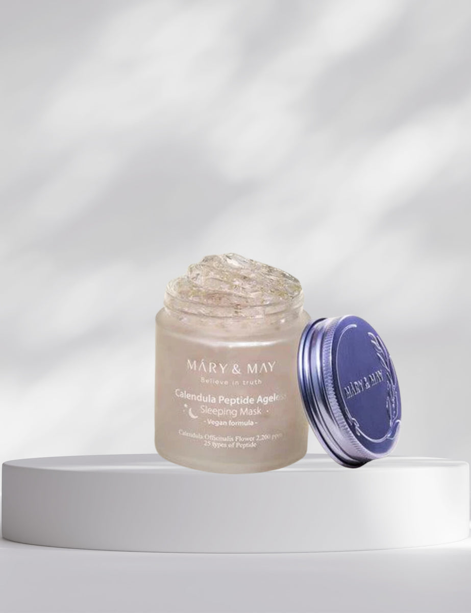 [MARY & MAY] Vegan Calendula Peptide Ageless Sleeping Mask 110g