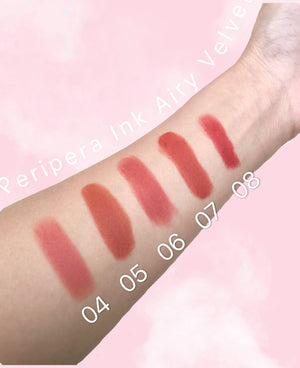 PERIPERA Ink Airy Velvet Lipstick 06 Daily Rose