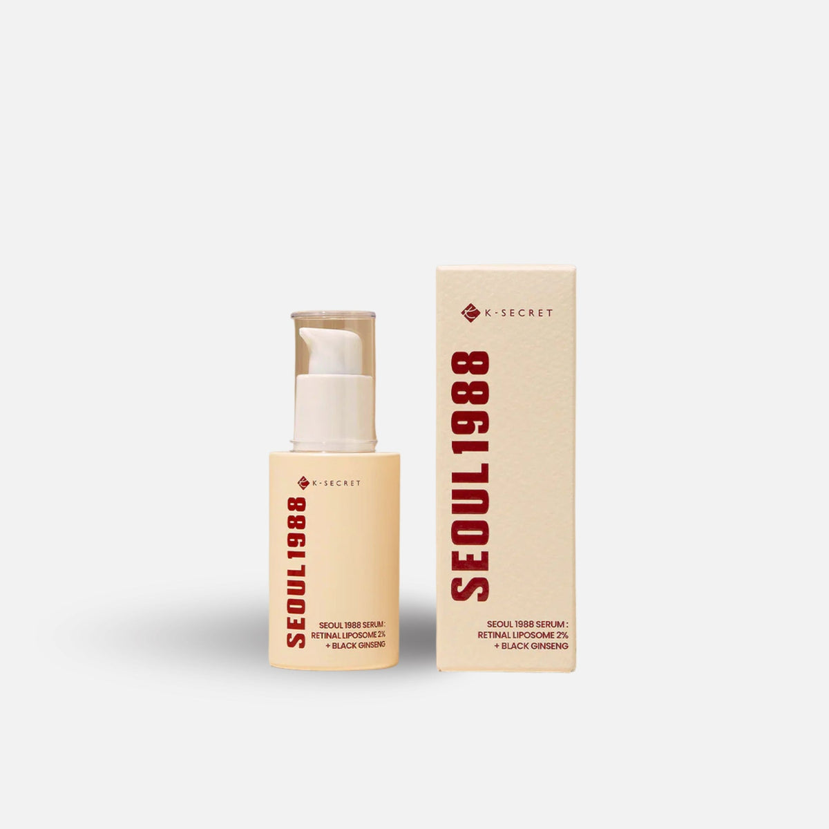 KSECRET Retinal Liposome 2% + Black Ginseng Serum – a gentle Korean retinal serum for beginners