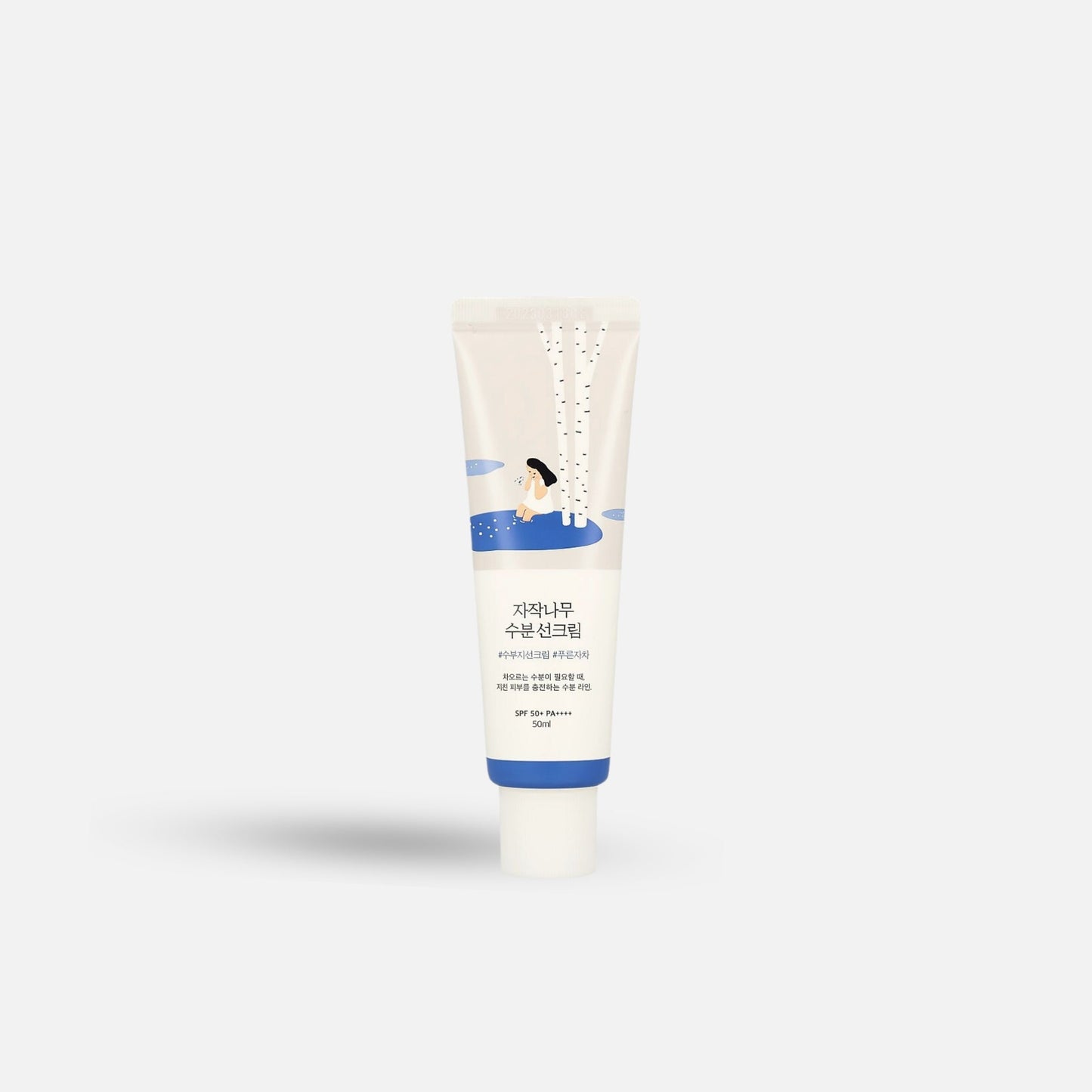 Round Lab Birch Juice Moisturising Sun Cream SPF50+, one of the best Korean sunscreens in the UK for 2026