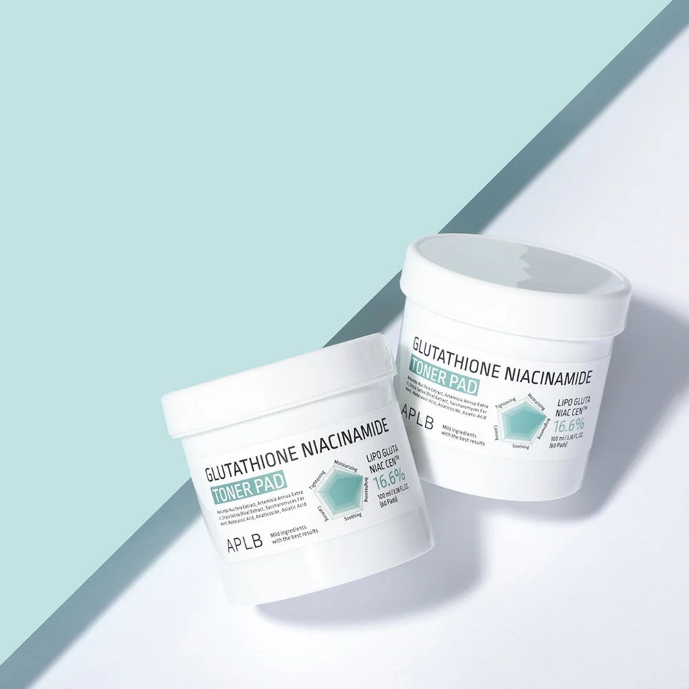 APLB Glutathione Niacinamide Toner Pad (60 pads)