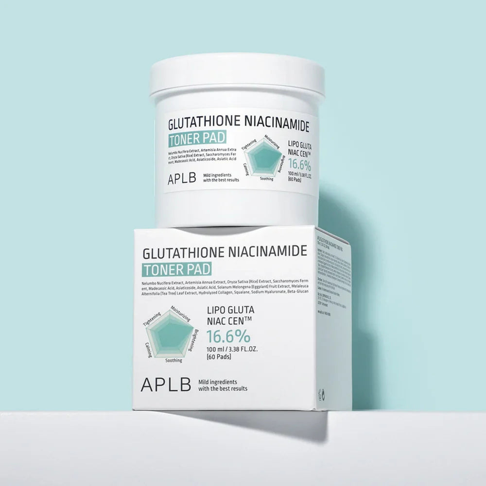 APLB Glutathione Niacinamide Toner Pad (60 pads)