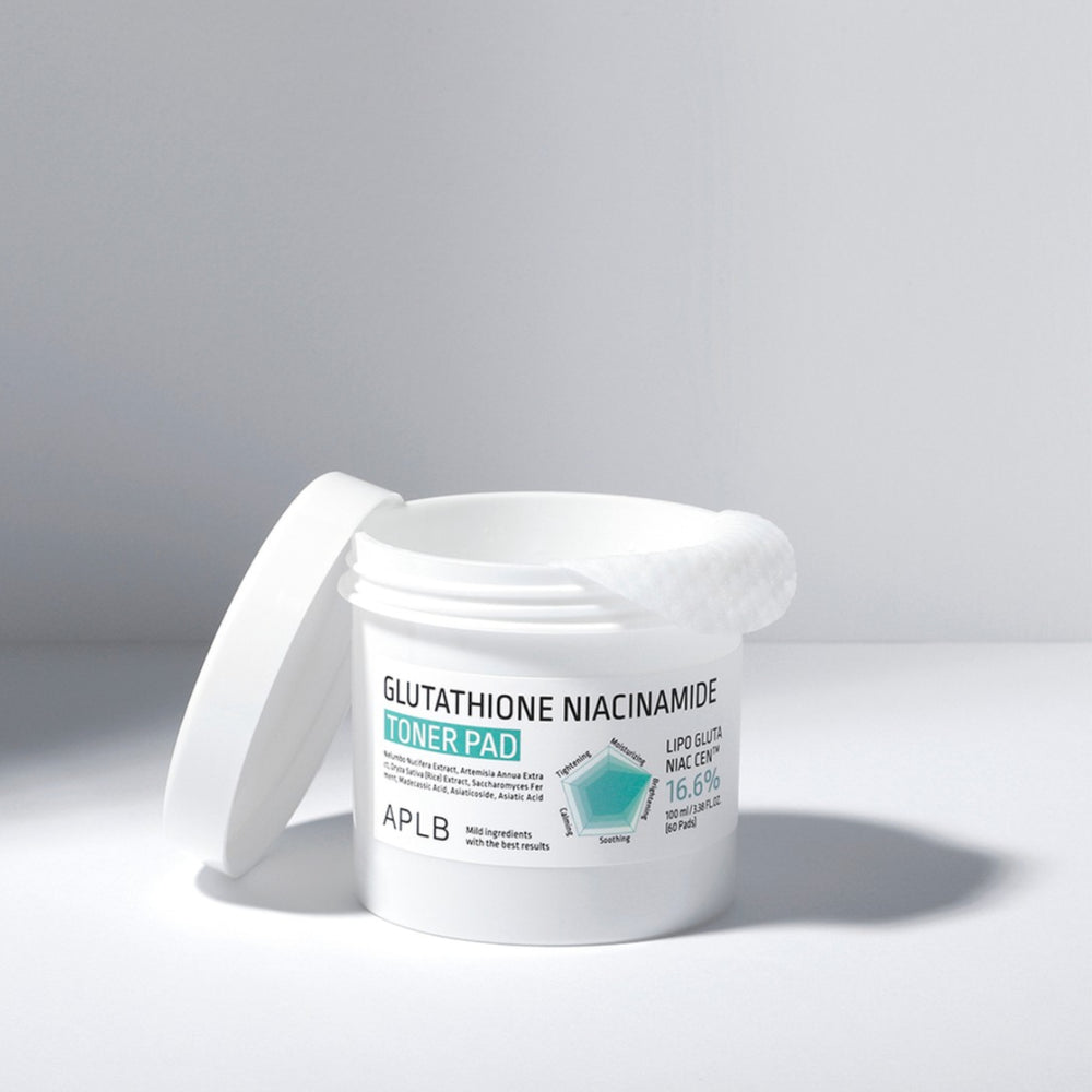 APLB Glutathione Niacinamide Toner Pad (60 pads)