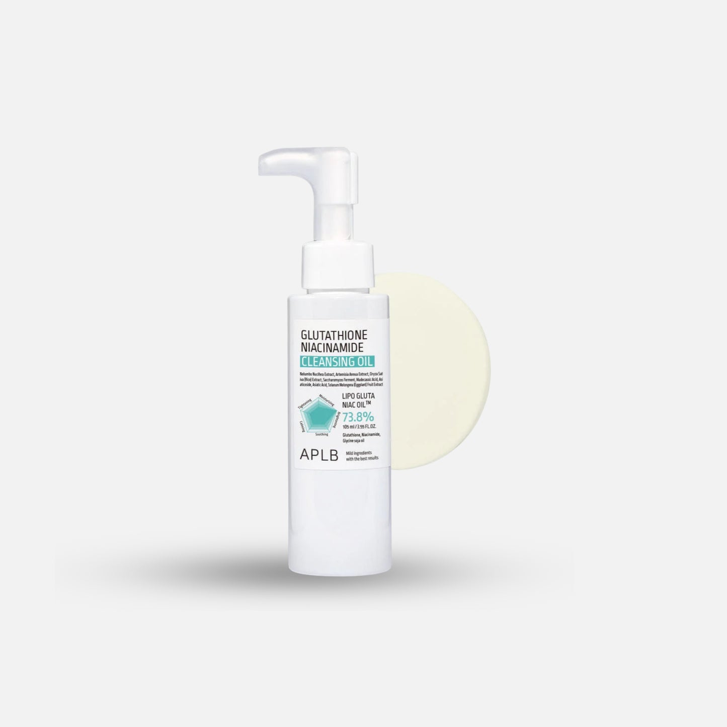 APLB Glutathione Niacinamide Cleansing Oil 105 ml | Brightening, Pore-Refining & Makeup Remover APLB Glutathione Niacinamide Cleansing Oil 105 ml | Brightening, Pore-Refining & Makeup Remover