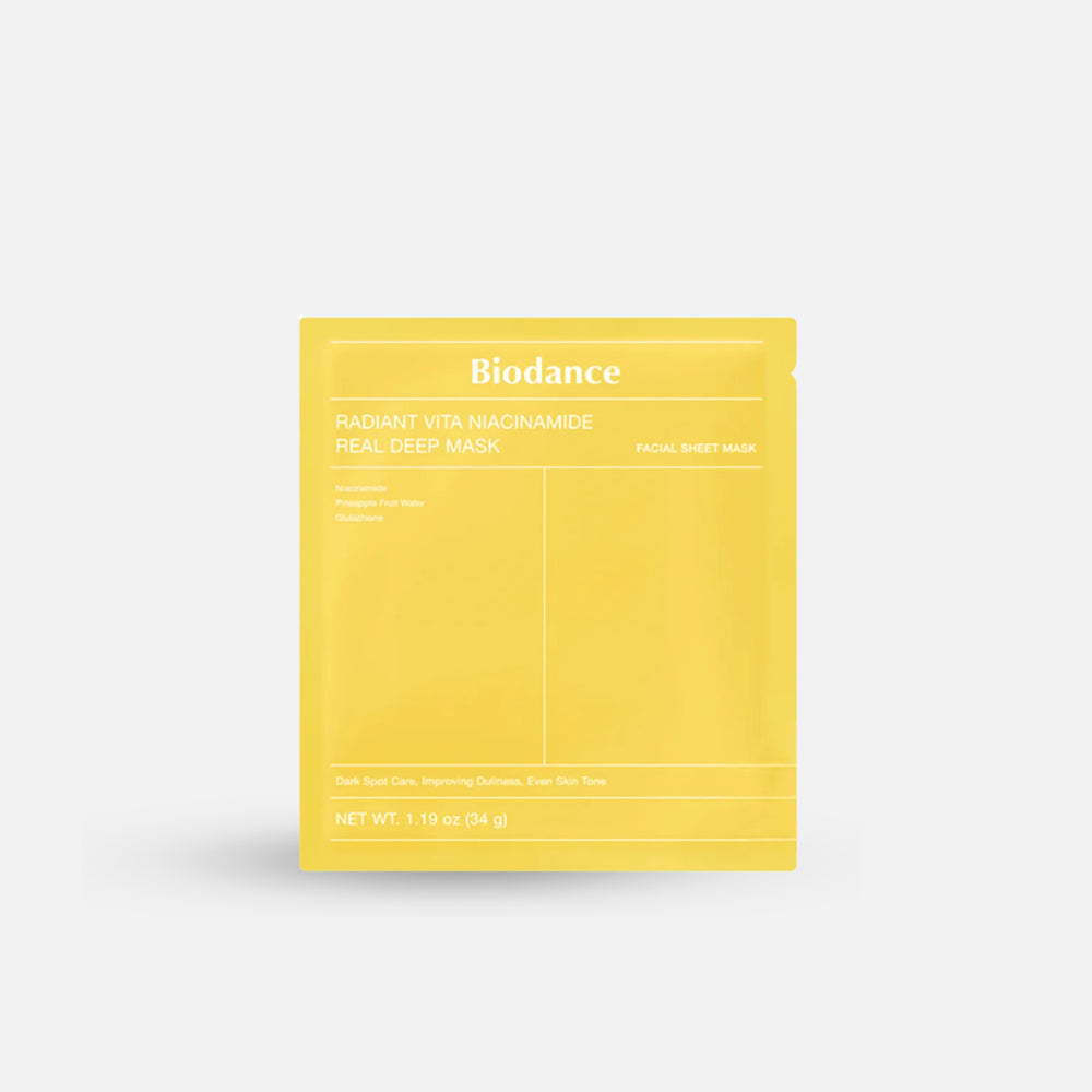 BIODANCE Radiant Vita Niacinamide Real Deep Mask