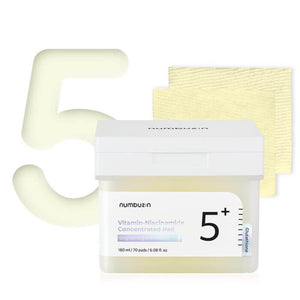 NUMBUZIN No.5 Vitamin-Niacinamide Concentrated Pad 180ml (70Pads)
