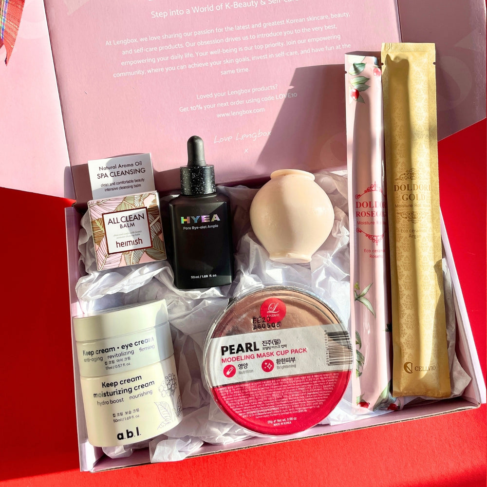 December_Lengbox_K-beauty_box_ korean skincare kbeauty gift box