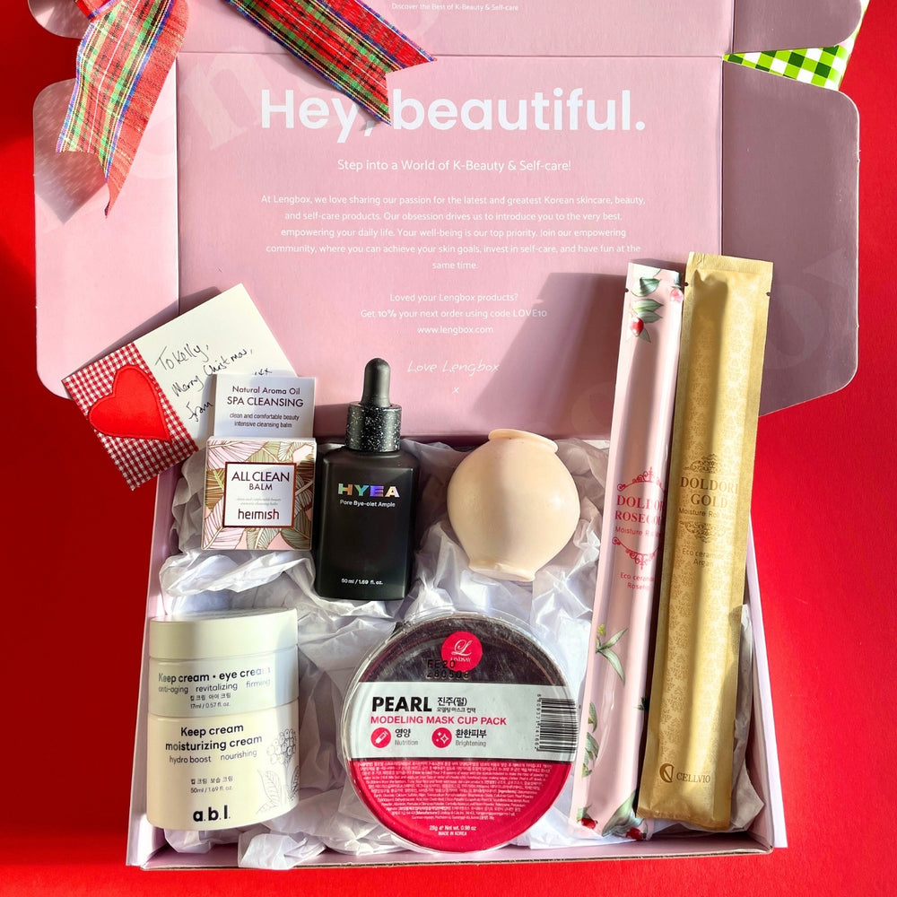 December_Lengbox_K-beauty_box_ korean skincare kbeauty gift box