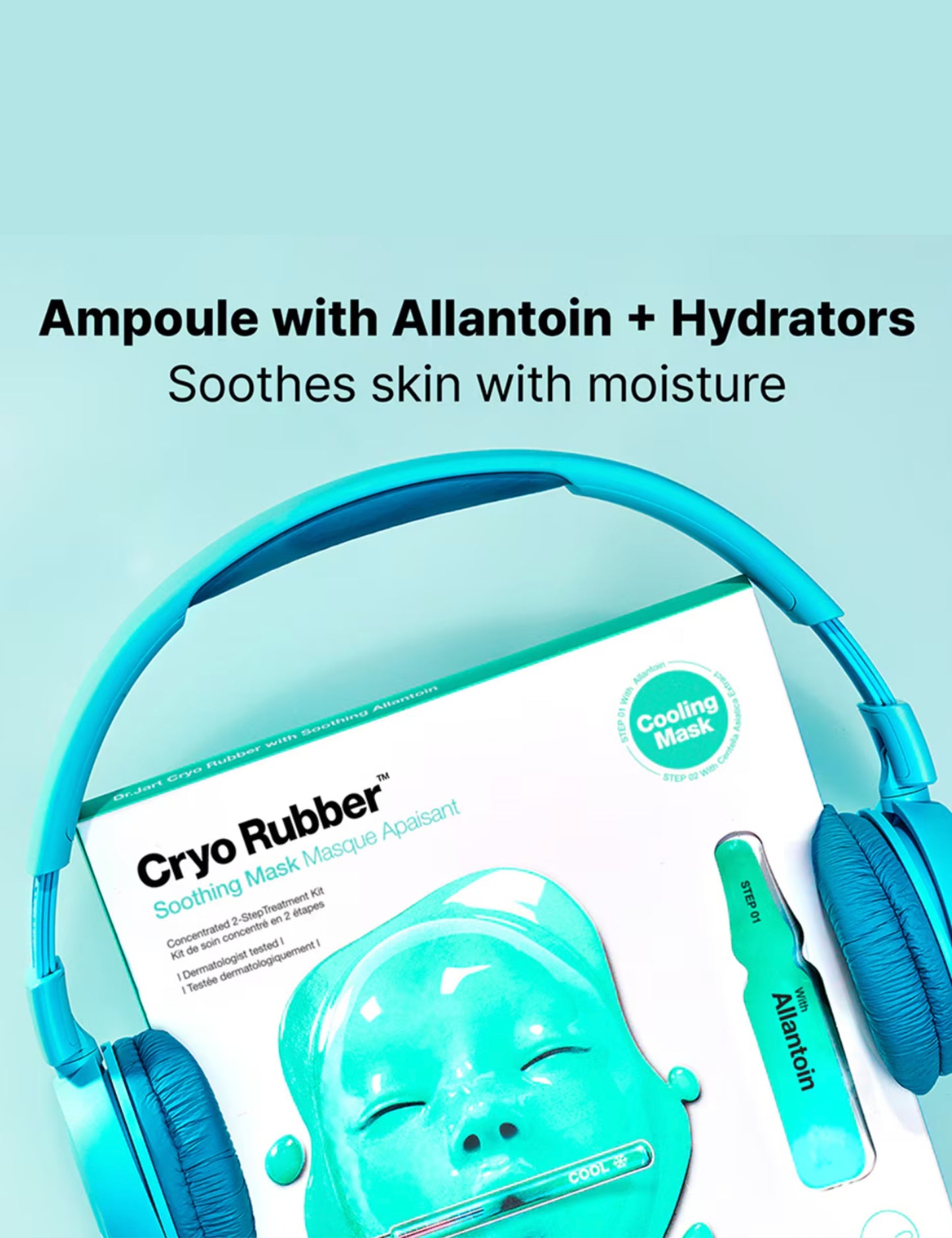 Dr Jart+ Cryo Rubber with Soothing Allantoin Sheet Mask 