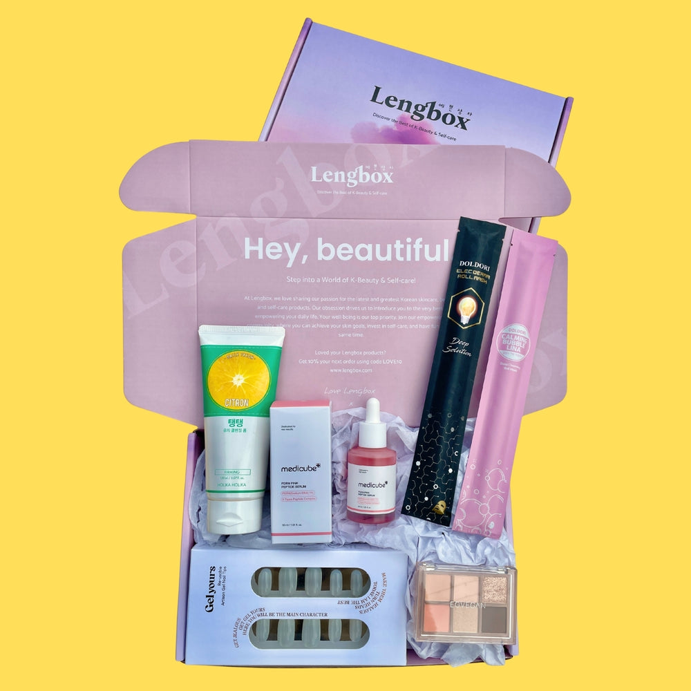 Lengbox Monthly K-Beauty Subscription Box