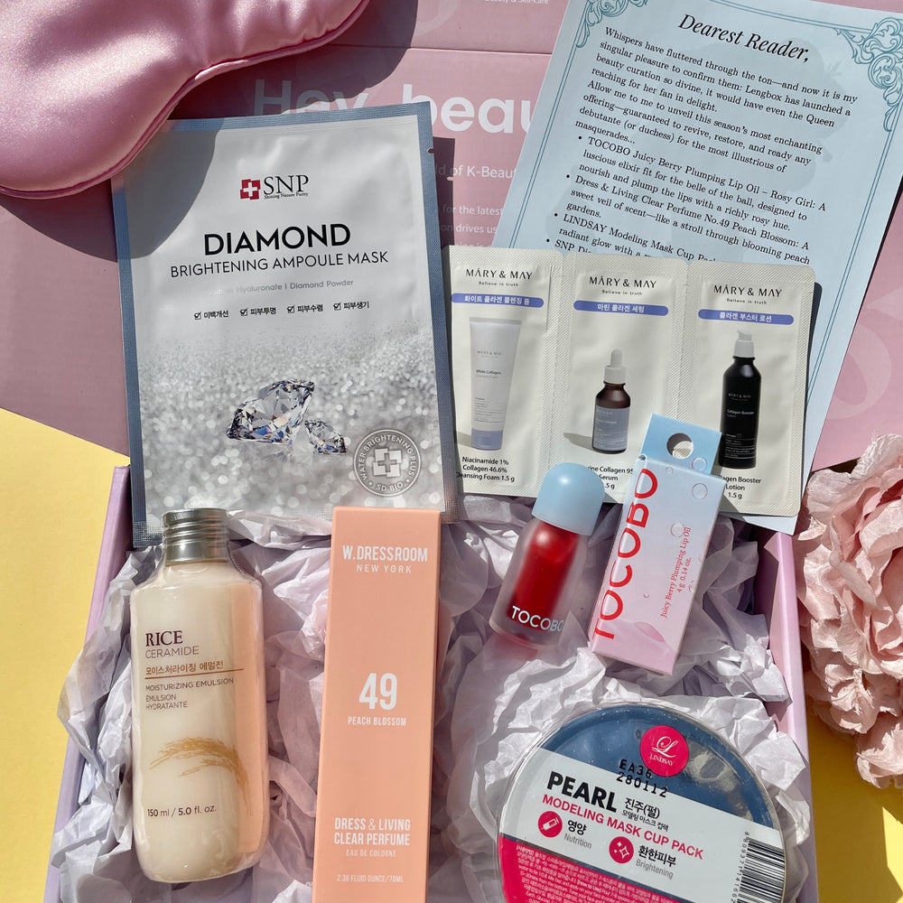 July Lengbox | One-off Lengbox monthly korean skincare subscription box
