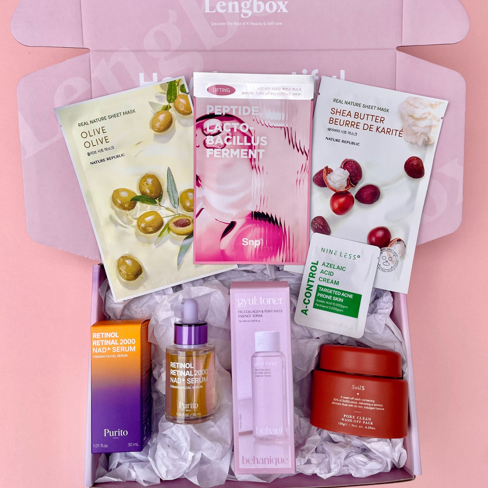 One-Off Korean Beauty Boxes UK | No Subscription | Lengbox