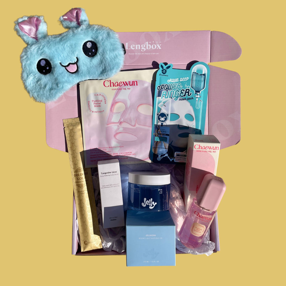 October Lengbox Korean skincare box UK – Autumn Comfort K-beauty box