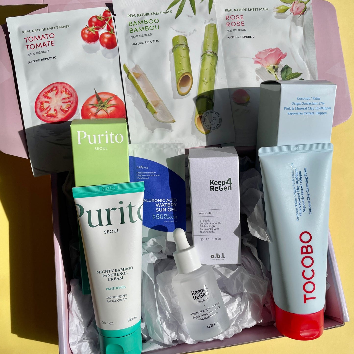 Lengbox Monthly K-Beauty Subscription Box August box