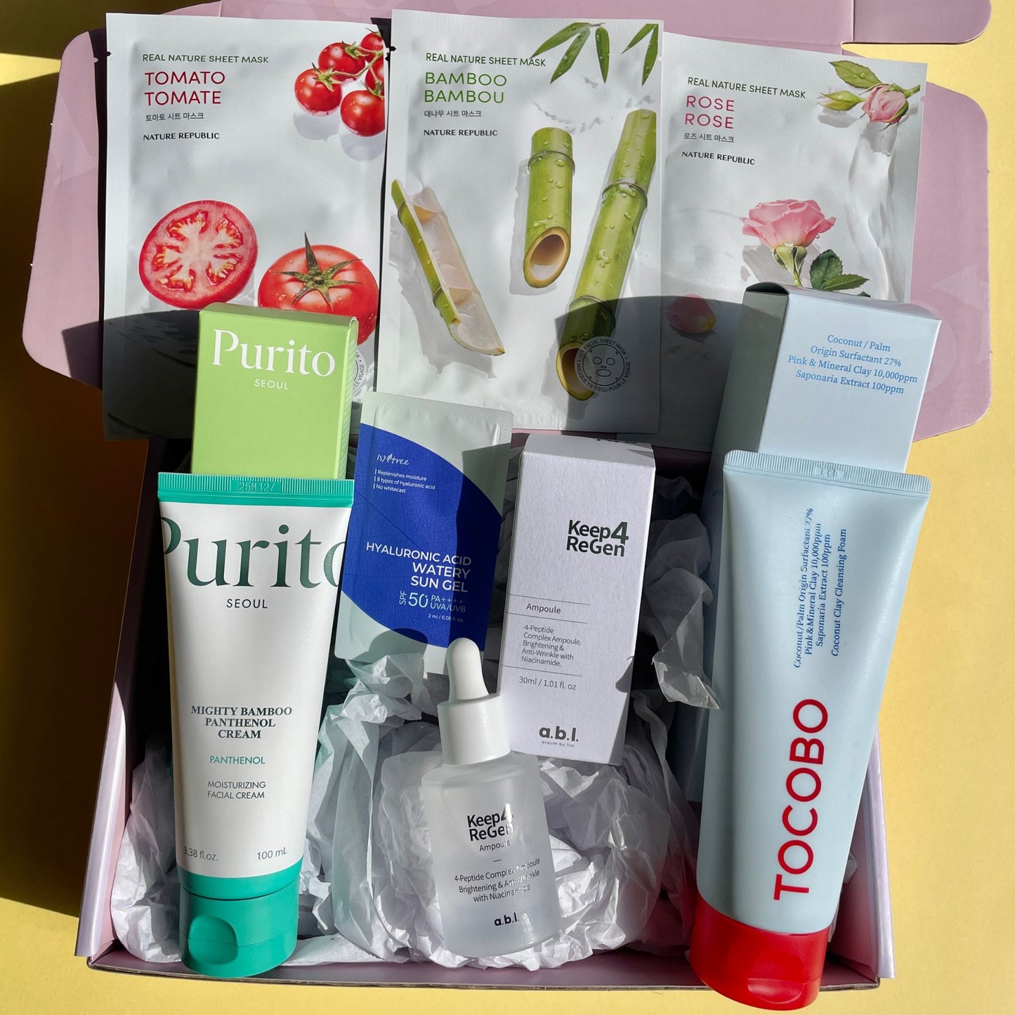 Lengbox Monthly K-Beauty Subscription Box August box