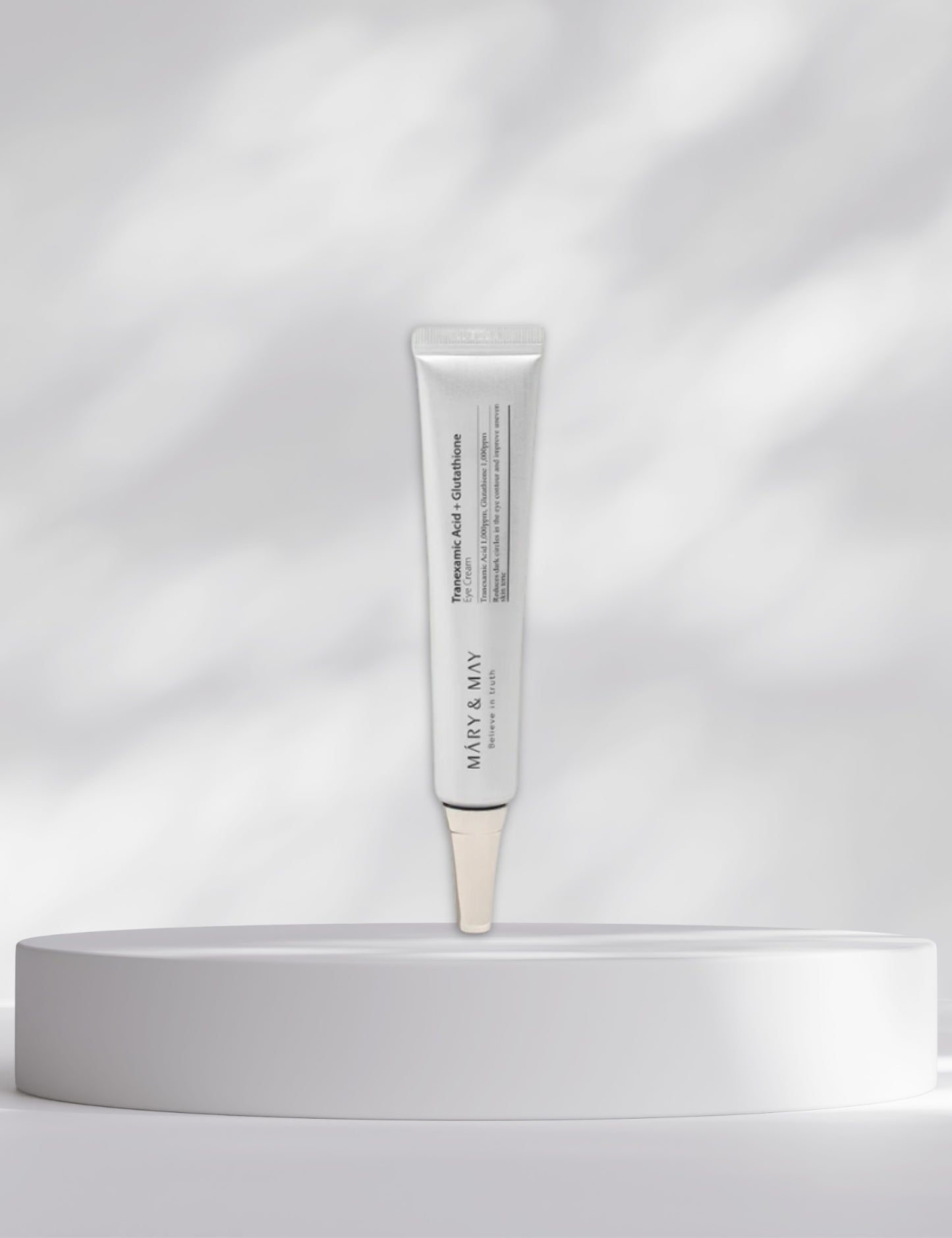 MARY & MAY Tranexamic Acid + Glutathione Eye Cream 30ml | Brightening  Korean Eye Cream | Lengbox UK