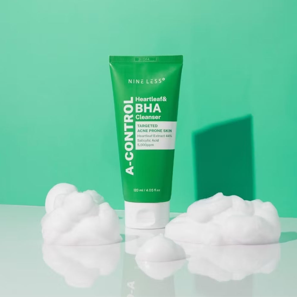 NINELESS A-Control Heartleaf & BHA Cleanser 120ml
