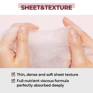 NUMBUZIN No.3 Tingle-Pore Softening Sheet Mask | Pore-Refining & Hydrating Facial Mask