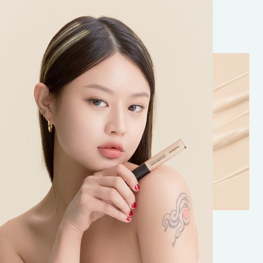 PERIPERA Double Longwear Cover Concealer # 01 Pure Ivory