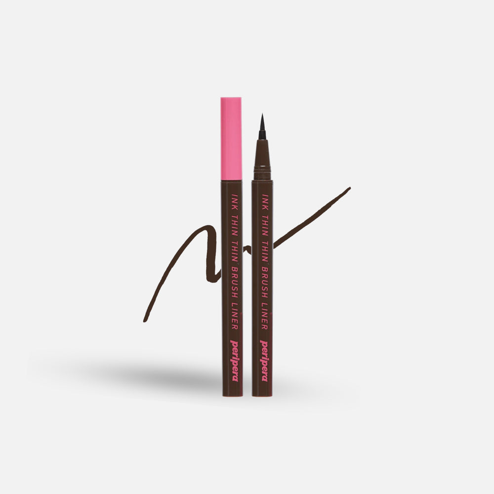 PERIPERA Ink Thin Thin Brush Liner 02 Brown Film