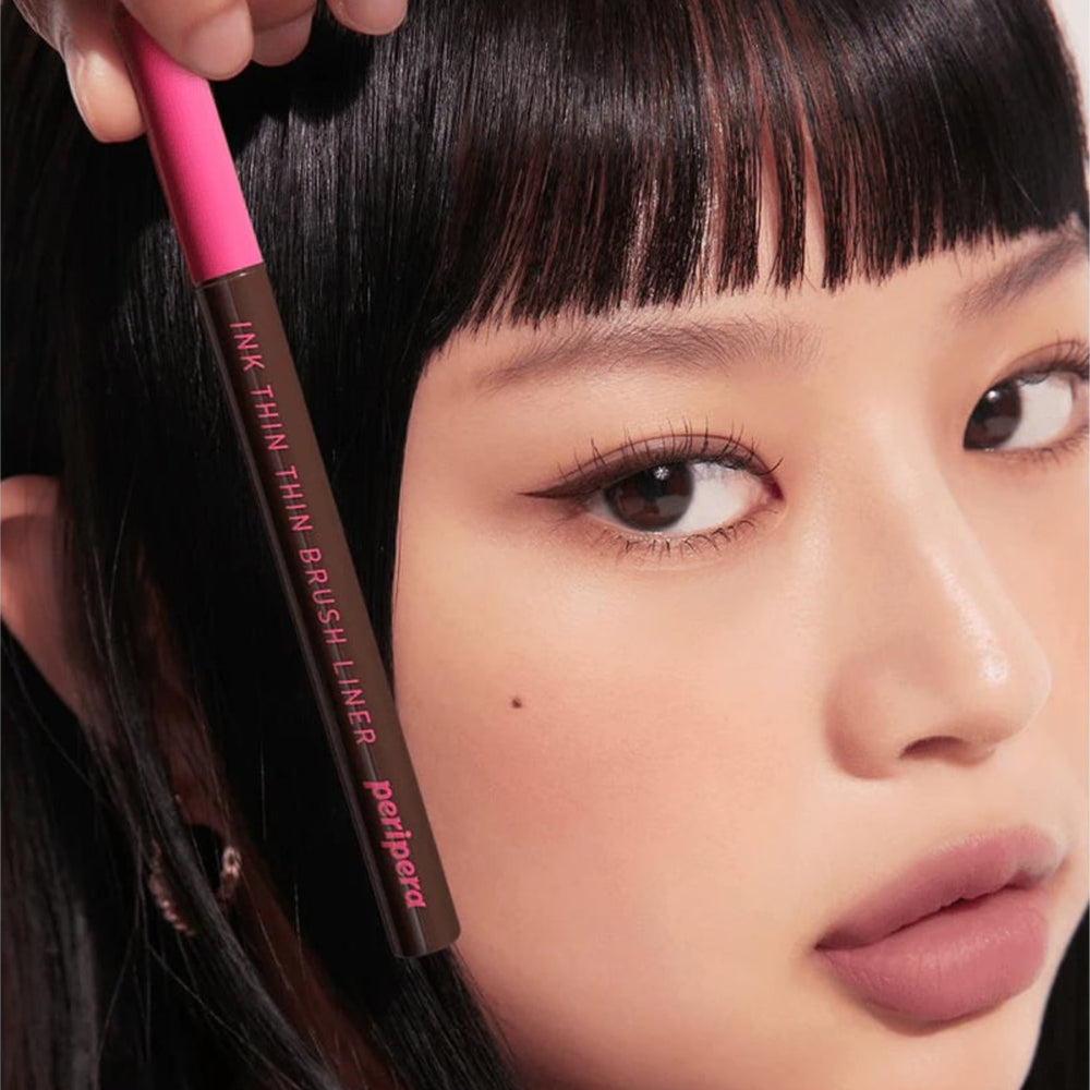 PERIPERA Ink Thin Thin Brush Liner 02 Brown Film