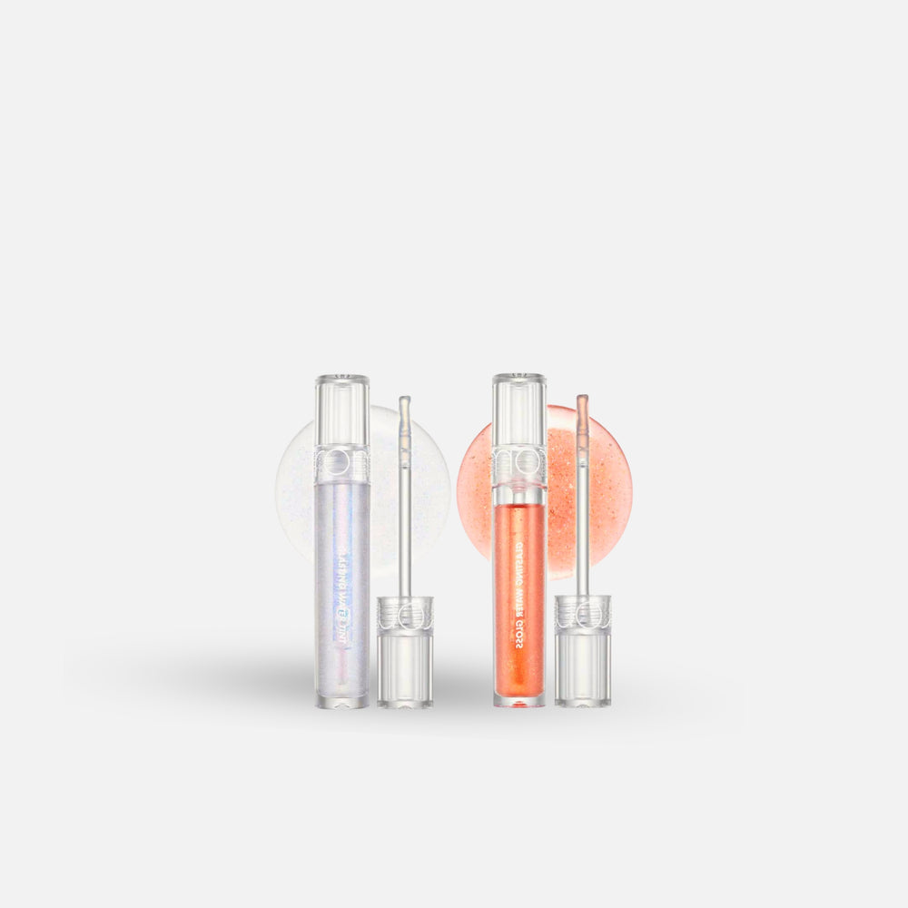 ROM&ND Glasting Water Gloss (2 Colours) 00 Meteor Track / 01 Sanho Crush (4.5g)