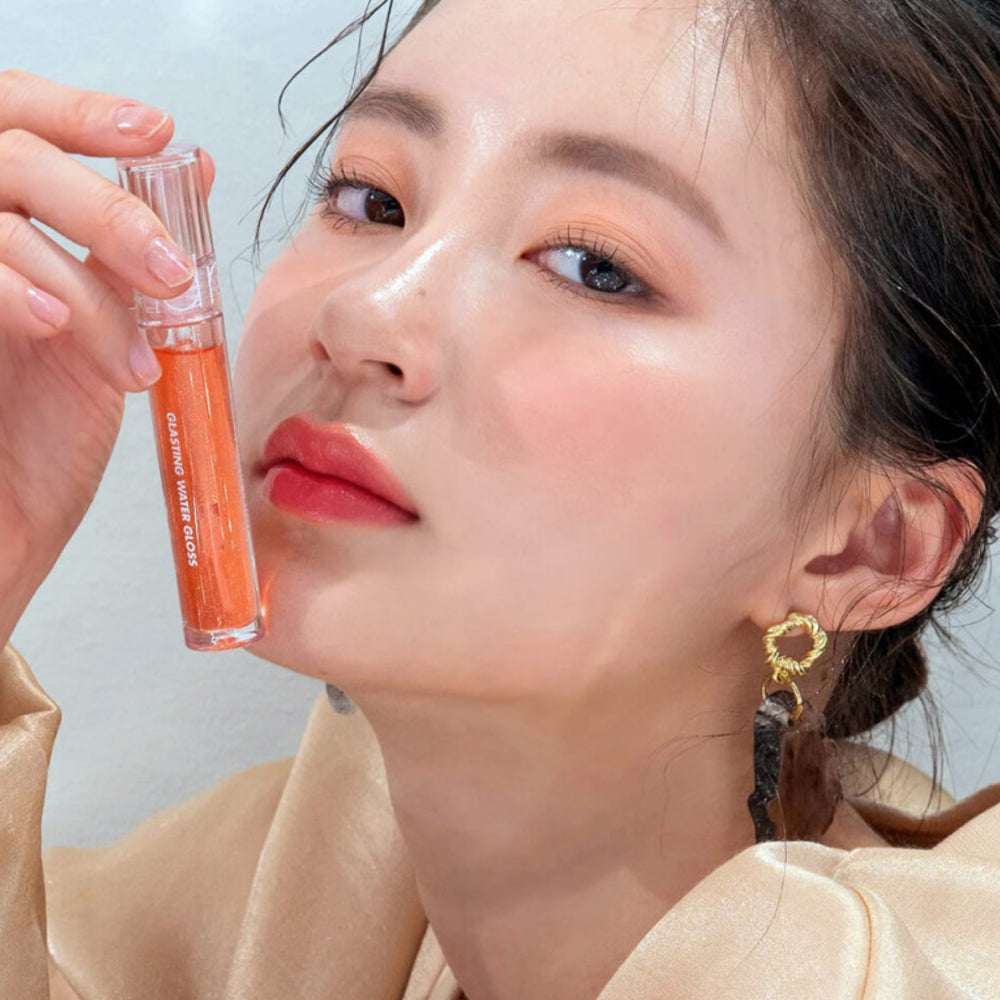 ROM&ND Glasting Water Gloss (2 Colours) 00 Meteor Track / 01 Sanho Crush (4.5g)