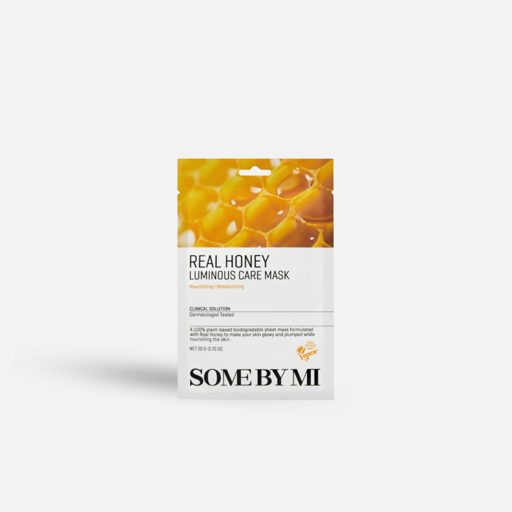 SOME BY MI Real Honey Luminous Care Mask Sheet
