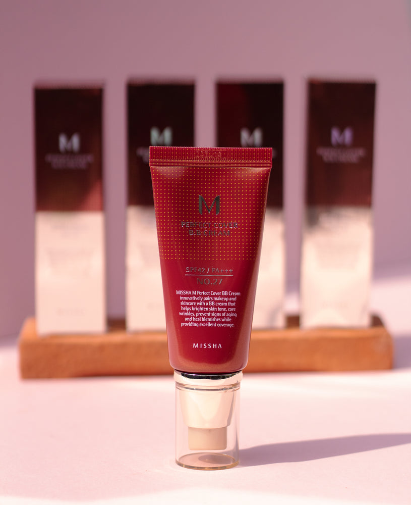 
            
                Load image into Gallery viewer, M Perfect Cover Bb Cream Spf 42 Pa+++ 27
            
        