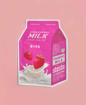 
            
                Load image into Gallery viewer, A&amp;#39;PIEU Strawberry Milk One-Pack Sheet Mask
            
        
