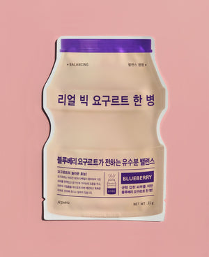 
            
                Load image into Gallery viewer, A&amp;#39;PIEU Real Big Yoghurt One-Bottle Blueberry Sheet Mask
            
        