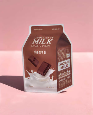 
            
                Load image into Gallery viewer, A&amp;#39;PIEU Smoothing Chocolate Milk One-Pack Face Mask 21g 
            
        