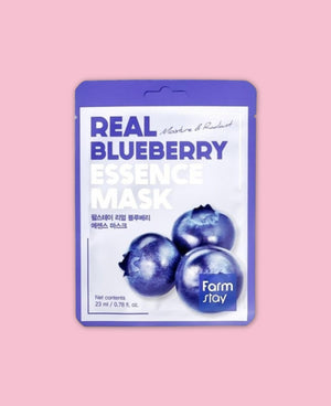 FARM STAY Real Blueberry Essence Mask