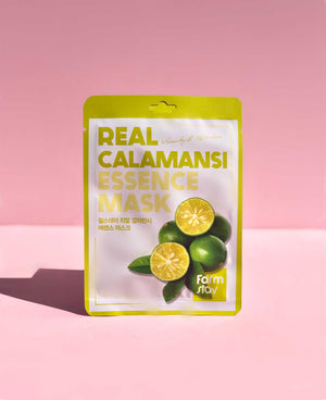 
            
                Load image into Gallery viewer, FARM STAY Real Calamansi Essence Mask Sheet 23ml
            
        