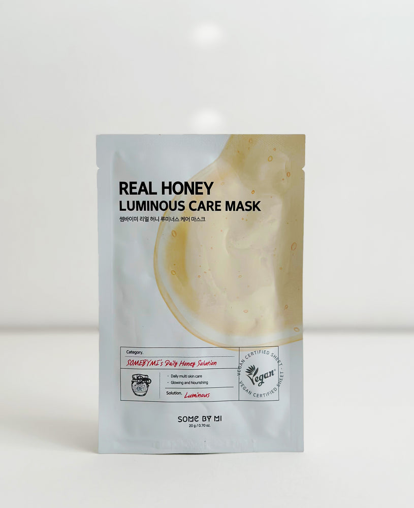 SOME BY MI Real Honey Luminous Care Mask Sheet