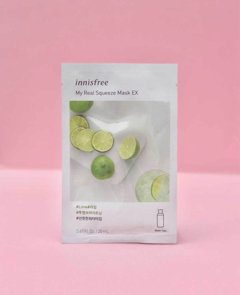INNISFREE My Real Squeeze Mask EX Lime