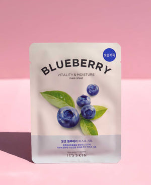 
            
                Load image into Gallery viewer, IT&amp;#39;S SKIN Blueberry Vitality &amp;amp; Moisture Mask Sheet
            
        
