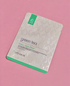 
            
                Load image into Gallery viewer, IT&amp;#39;S SKIN Green Tea Watery Sheet Mask
            
        