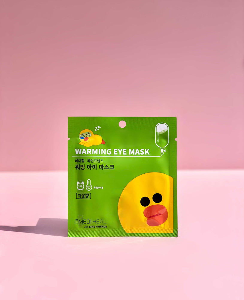 MEDIHEAL  Line Friends Warming Eye Mask Grapefruit