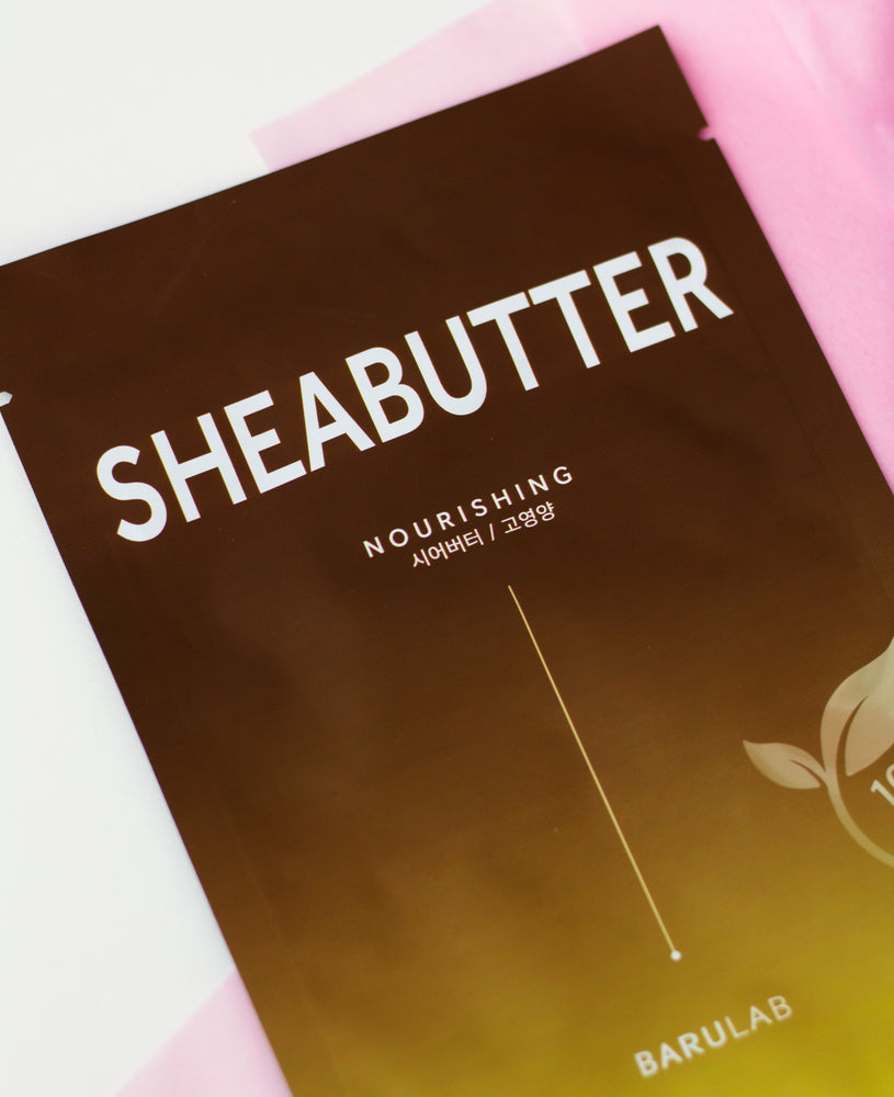 BARULAB The Clean Vegan Shea Butter Mask Sheet