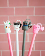 Lengbox cute animal pens stationery students college 