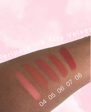 PERIPERA Ink Airy Velvet Lipstick 08 Warmy Red