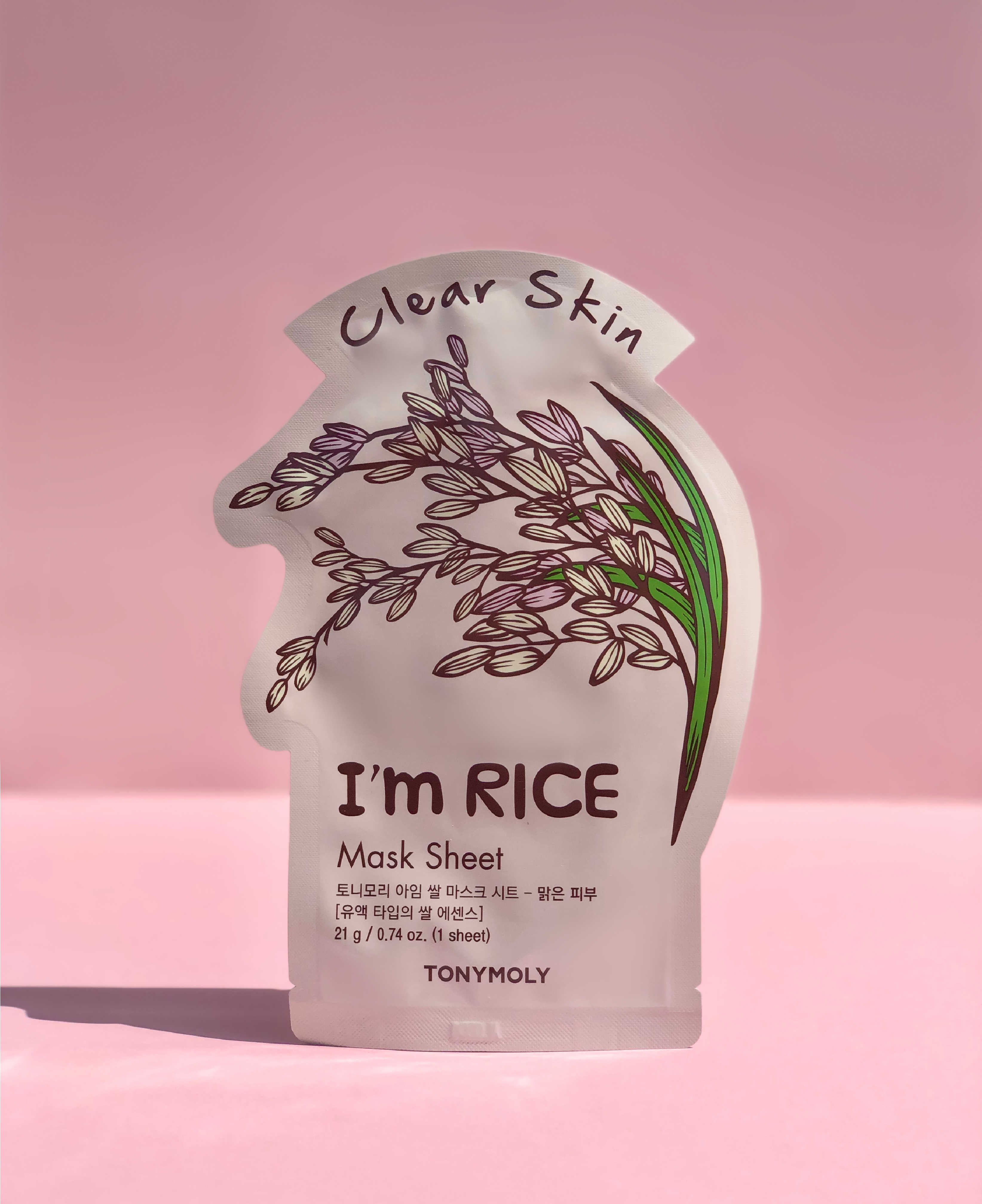 TONYMOLY I'm REAL Rice Mask Sheet Clear Skin – Lengbox
