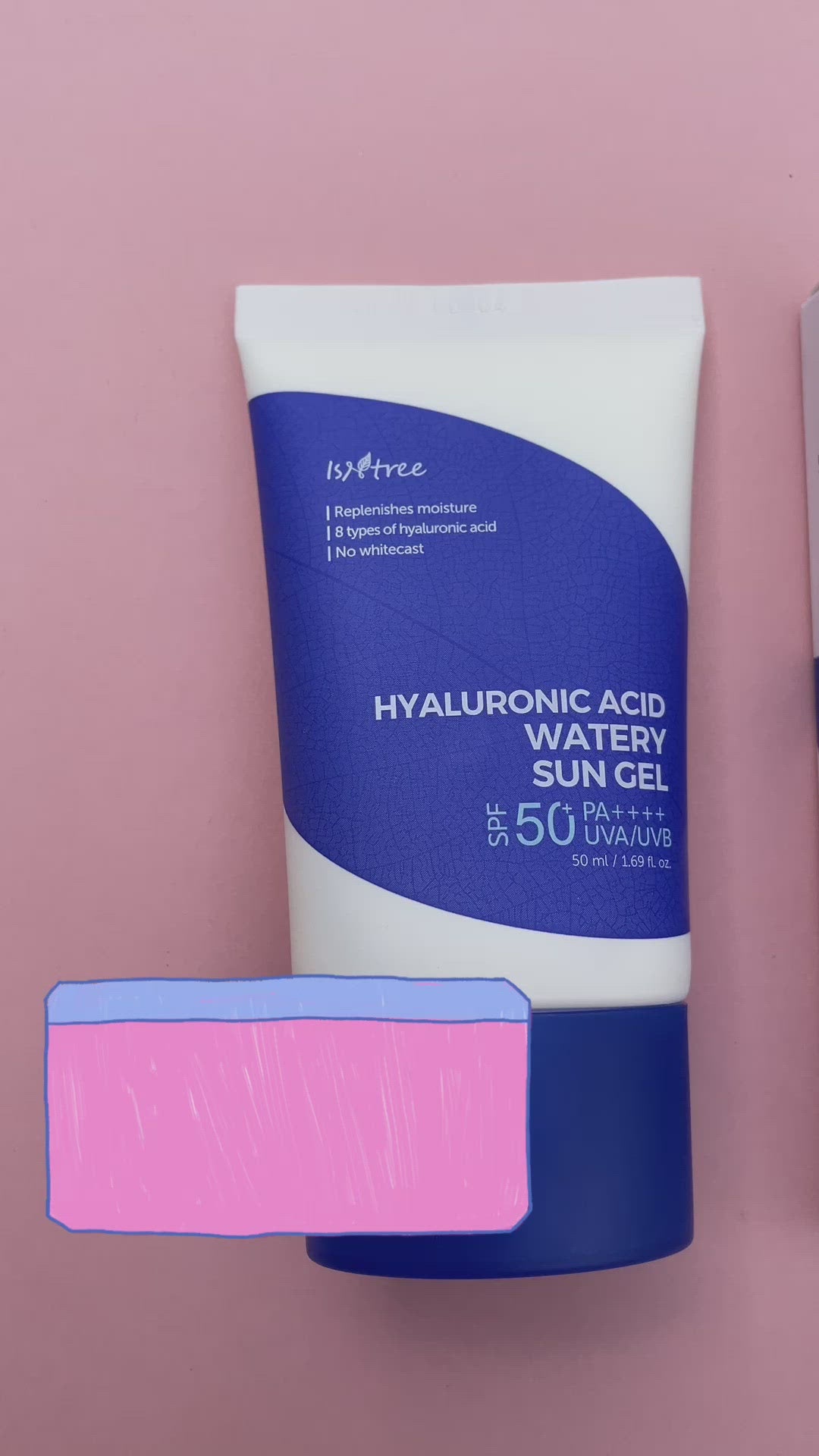 ISNTREE Hyaluronic Acid Watery Sun Gel SPF50+ PA++++ 50ml